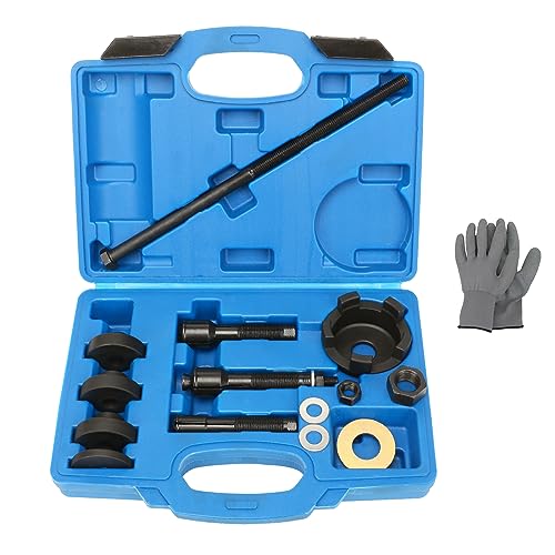 ReluxGo Wheel Bearing Puller Removal Motorcycle Tool Kit for Harley Davidson, Wheel Bearing Removal and Installation Tool for 3/4" 1" 25mm Bearings for Hogs from 2000, Wheel Bearing Press (Blue) - color: Blue
