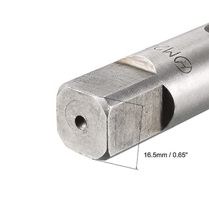 uxcell Metric Hand Tap M24 Thread 3 Pitch 4 Straight Flutes H2 Alloy Tool Steel Bottom & Taper Screw Tap Set Tapping Tools for Repairing 1 Pair - size: M24 x 3