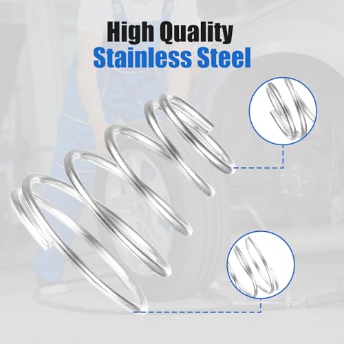 Zookpr 40mm Wheel Balancer Centering Spring, Stainless Steel Wheel Balancer Cone Spring, Ideal for Repair Shops & DIY Users