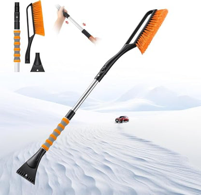 Windshield Cleaner Tool Car Cleaning Kit Pink Car Accessories Ice Scrapers for Car Windshield Snow Brush for Car Ice Scraper Snow Snow Scraper