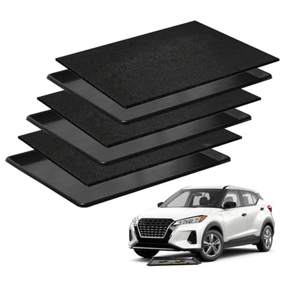3-Pack Oil Drip Pan, 35.4" x 24" for Cars | Includes 3 absorbent foam mats. Leak-proof funnel spout. HDPE plastic. For oil changes, engine work, pets & appliance repair.