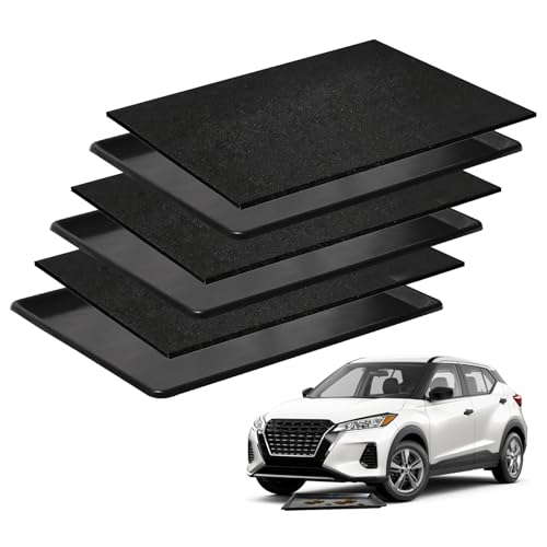 3-Pack Oil Drip Pan, 35.4" x 24" for Cars | Includes 3 absorbent foam mats. Leak-proof funnel spout. HDPE plastic. For oil changes, engine work, pets & appliance repair.
