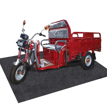 Garage Floor Matting 6.6x8.5 Feet Oil Absorbent Large Rubber Mat Waterproof Rubber Backing Layer Golf Cart Garage Mat Protects Floor from Spills Stains Oil Drip Pan for Under Car (6.6x8.5 Feet)