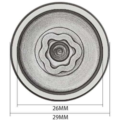 066 Wheel Locking Nut Key for BMW Mini, Socket (OD 29mm-ID 26mm) | Wheel Lock Nut Socket Adapter, Anti-Theft Lug Nut Removal Tool, Anti-Theft Screw Remover, Repair Tool, Tyre Fitting, garage - size: Socket 066