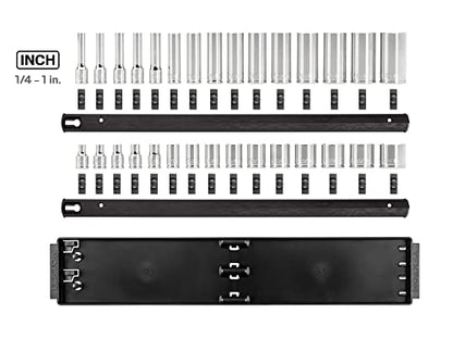 TEKTON 3/8 Inch Drive 6-Point Socket Set, 30-Piece | SHD91209 - size: 30-Piece (1/4-1 in.), style: Standard