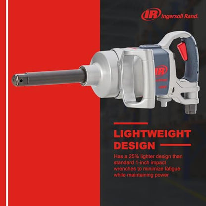 Ingersoll Rand 2850MAX-6 1-Inch 5,500 RPM Impact Wrench with 6-Inch Anvil Extension - style: 2850MAX-6 with Extended Anvil