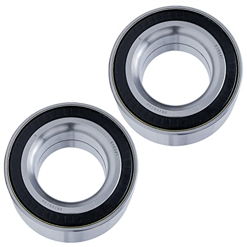 Detroit Axle - 2 Front Wheel Bearings for BMW X3 X5 328i 335i 528xi 535xi xDrive 325xi 330xi 525xi, Wheel Bearing Replacement Wheel Bearings Assembly Set - style: 510081 x2/Pair