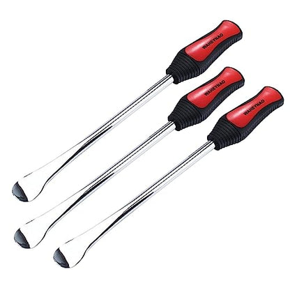 3 Pack Tire Spoon Lever Iron Tool Motorcycle Bike Tire Change Kit Pry Bars | WAHEYNAO Tire Chaning Repair Tool Steel
