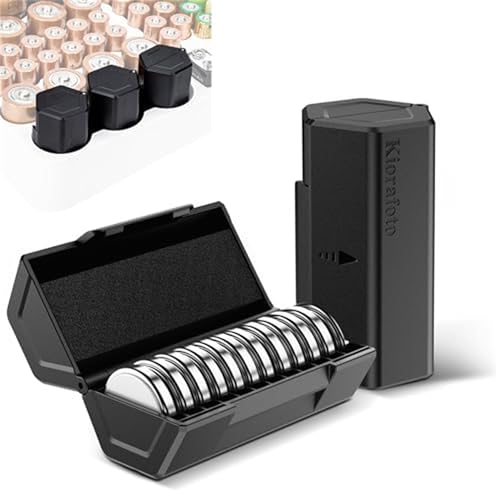 (2 Pack)CR2032 CR2025 CR2016 Battery Case Holder Storage,Upgrade D Battery Size Coin Cell Organizer for 24x CR2032/CR2025/CR2016 Button Round Batteries,Allow to fit in Standard D Battery Slot - size: (2 PACK)Battery Case for CR2032 & More