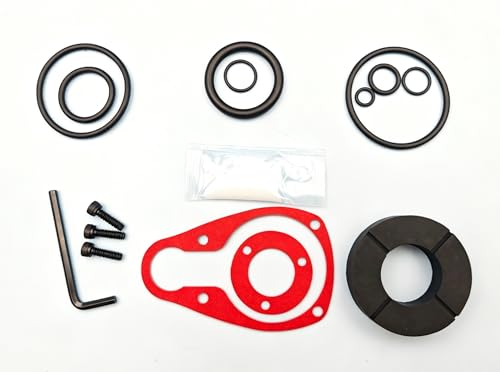 ORK6 Floor Nailer Repair Kit With 180256 BC1329 105043 Bumper | Compatible with MIIIFS、 MIIIFN、 MFIII、 MF-200、 MIII886、 MIII812CNCT、 MIIIFS21530000 Floor Nailer Rebuild Kit
