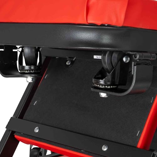 AFF 3-Way Mechanic Creeper & Shop Stool - Heavy Duty Low Profile Seat with Backrest Converts to Creeper & Garage Stool - for Garage & Shop Use - style: 3-Way Creeper Seat