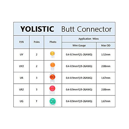 (Pack of 200) K5/UG Splice Connector Wire to Wire - color: Ug Connectors