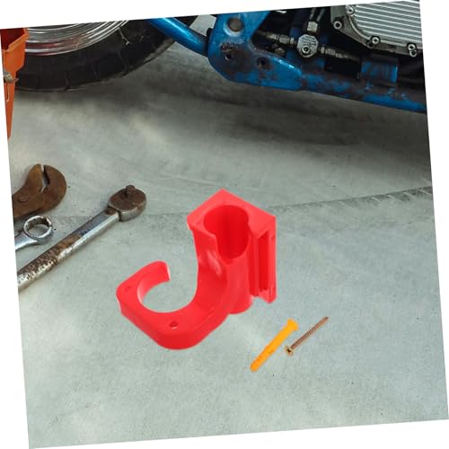 Zerodeko Modern Design Wall-Mounted Pressure Washer Wand Extension Car Wash Gun Holder - color: Red