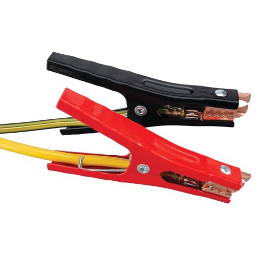 Performance Tool W1671 8GA x 12' (300 AMP) Jumper Cables - Heavy Duty Booster Cables with Copper-Clad Aluminum Wire for Cars, Trucks, and SUVs - style: 8GA x 12' (300 AMP)