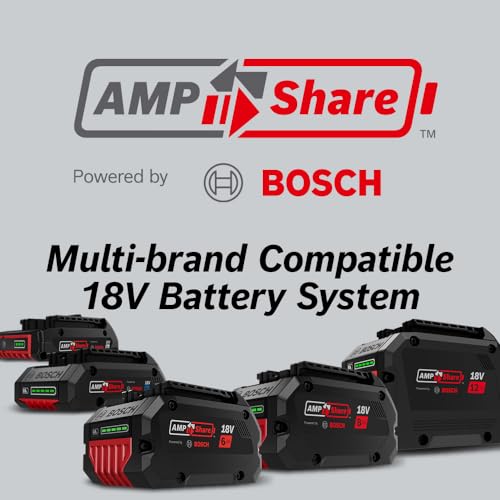 Bosch GDX18V-1860CN 18V Connected-Ready Two-In-One 1/4 In. and 1/2 In. Bit/Socket Impact Driver/Wrench (Bare Tool) | 1, 860 In-Lb Torque, 1/4 in Hex and 1/2 in Square Drive, Brushless Motor, 3-Speed Plus Advanced Modes, Connected-Ready - style: Industrial