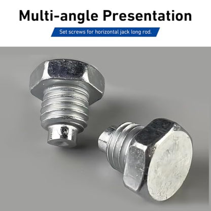 Floor Jack Handle Bolt, Replacement for 3 Ton 4 Ton Hydraulic Jack, Pressure Rod Fixing Screw for Horizontal Car Floor Jack (3PCS) - size: 3PCS