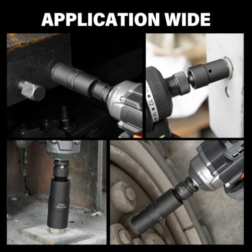 Lug Nut Impact Socket Set, 7pcs
