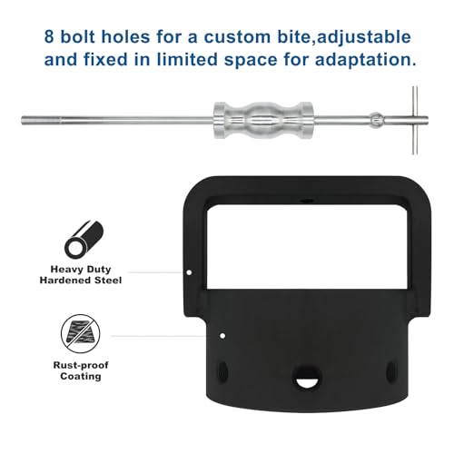 Heavy Duty CV Axle Removal Tool for ATV and UTV, 3.8 lb Slide Hammer | Fits ATV and UTV CV joints under 98 mm OD; heat-treated steel puller, 8-screw locking mechanism and 3.8 lb slide hammer