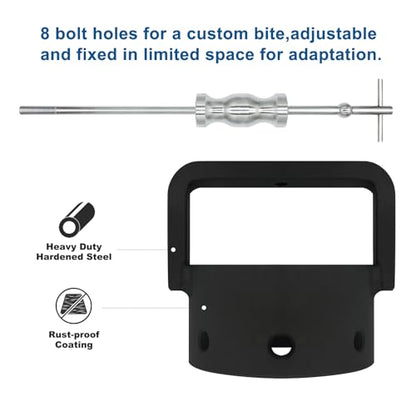 Heavy Duty CV Axle Removal Tool for ATV and UTV, 3.8 lb Slide Hammer | Fits ATV and UTV CV joints under 98 mm OD; heat-treated steel puller, 8-screw locking mechanism and 3.8 lb slide hammer