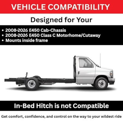TrendsAuto Firestone Airide Ride-Rite Rear Air Springs Kit w/Standard Compressor Single Wireless App & Remote fits 2008-2026 E450 Cab-Chassis & Class C Motorhome | TrendsAuto Decal | 2622 2922 - size: Single Path