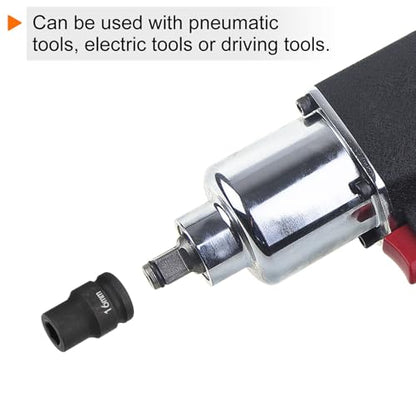 HARFINGTON 6-Point Impact Socket 3/4" Drive 16mm Metric 40Cr Alloy Steel Spindle Axle Nut Impact Socket - size: 16mm