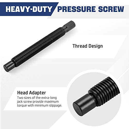 DASBET Large Ball Joint Press | Extended C-Frame Press for U-Joints Removes Ball Joints | Works with Most Toyota, Chevrolet, Dodge Ram, and Ford Pick-Up Trucks