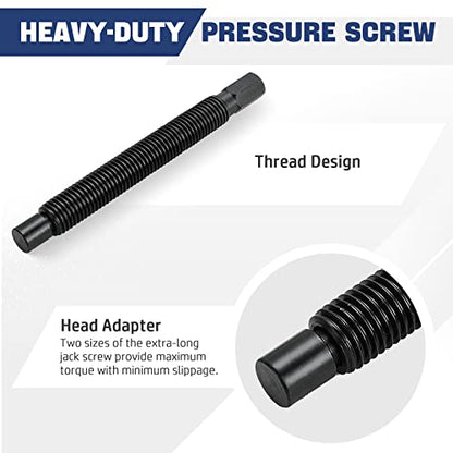 DASBET Large Ball Joint Press | Extended C-Frame Press for U-Joints Removes Ball Joints | Works with Most Toyota, Chevrolet, Dodge Ram, and Ford Pick-Up Trucks