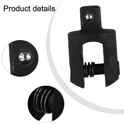 FABULETTA Replacement 1/2 Inch Drive Knuckle Breaker Bar Head Kit, Chrome Vanadium Steel Power Bar Head With Bolt And Washer