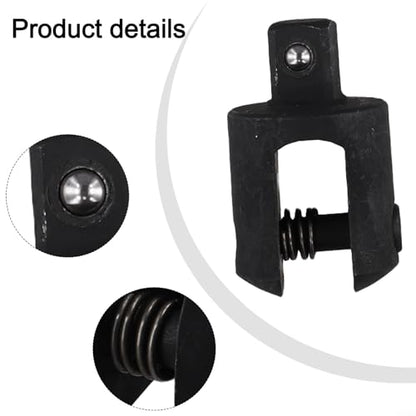 FABULETTA Replacement 1/2 Inch Drive Knuckle Breaker Bar Head Kit, Chrome Vanadium Steel Power Bar Head With Bolt And Washer