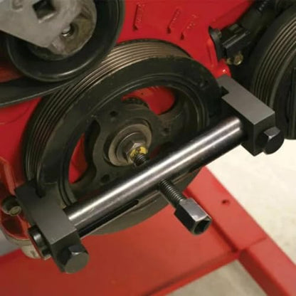 Adjustable Crankshaft Pulley Removal Tool,New Upgraded Crankshaft Pulley Removal Tool,Crankshaft Pulley Removal Tool,Crankshaft Pulley Puller Tool,Engine Pulley Removal Tool