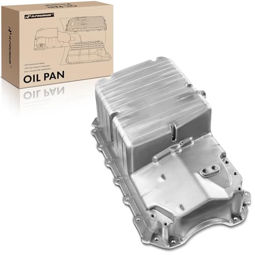 A-Premium Engine Oil Pan Sump with Drain Plug Compatible with Honda Civic 2001 2002 2003 2004 2005 L4 1.7L | Compatible with Honda Civic 2001 2002 2003 2004 2005 L4 1.7L, Reliable Oil Storage, Perfect Seal