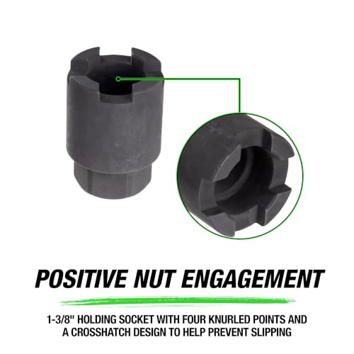 OEMTOOLS 24365 Volvo Shock Retaining Nut Strut Removal Socket Tool, Suspension Tools Automotive, Removes Fasteners on Struts for Many Models of Volvos