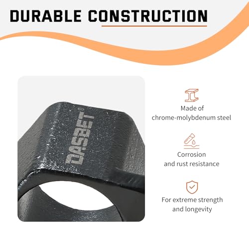 DASBET 50mm Hex Crankshaft Crank Damper Pulley Holding Wrench Socket Tool | Compatible for Honda Acura