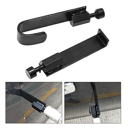 MDEOOSKY Car Dent Repair Tool Puller Hook Horn Couplers for Door and Fender Repair Car Edge with Slide Hammers Hand Tools