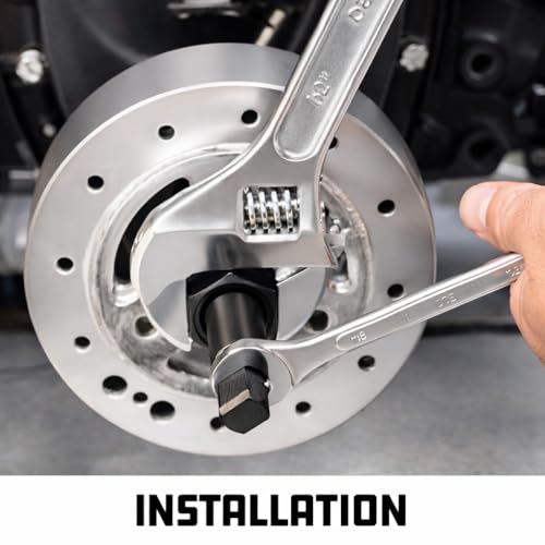 Powerbuilt Harmonic Balancer Puller and Installer Tool Set, Install and Remove Kit, Cars and Light Trucks, Storage Case - 648637 - style: 30 Piece