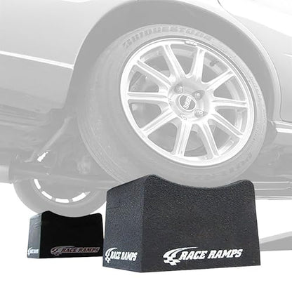 Race Ramps 10 Inch Wheel Cribs for Car Maintenance and Display, Lightweight, Non-Scratch, Ideal for Oil Changes and Garage Use, RR-WC-10 - size: 10-inch Standard