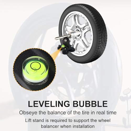 Xitomer 13-30mm Axle Motorcycle Bike Wheel Balancer Tire Balancing Weights Street Truing Stand Bike Wheel Repair Truing Stand Wheel