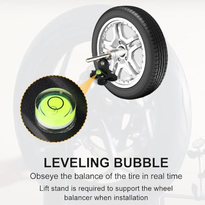Xitomer 13-30mm Axle Motorcycle Bike Wheel Balancer Tire Balancing Weights Street Truing Stand Bike Wheel Repair Truing Stand Wheel