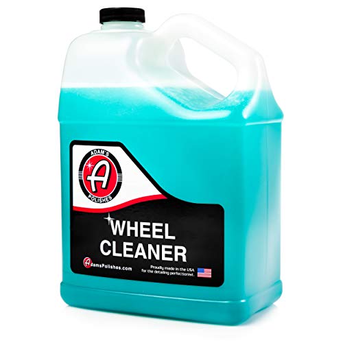Adam's Polishes Wheel Cleaner Gallon - Tough Wheel Cleaning Spray for Car Wash Detailing | Rim Cleaner & Brake Dust Remover | Safe On Chrome Clear Coated & Plasti Dipped Wheels| Use w/Wheel Brush - size: 128 Fl Oz (Pack of 1)
