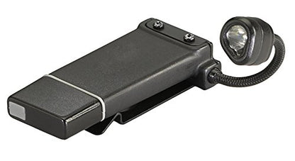 Streamlight 61125 ClipMate 70-Lumen 500-Candela White LED Flashlight, Black - style: Without AC Adapter