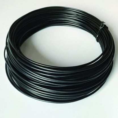 50 Feet Black HDPE Plastic Welding Rod,1/8" Diameter,High Density Polyethylene Welding Rod for Car Bumper,Water Tanks,Canoe and Plastic Bins - color: Black