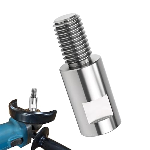 Airway Buff Extender, Airway Buffing Wheel Extension Shaft, 5/8"-11 Threads Arbor Extended Adapter, Universal Angle Grinder Attachments, for Aluminum Wheel Polishing Kit-1 Set - color: 5/8"-11 Threads Extender 1pc