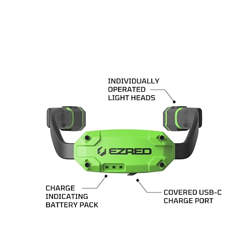 EZRED EZL35RNL-G Rechargeable 350 LM Neck Light - Green EZR-EZL35RNL-G - color: Green