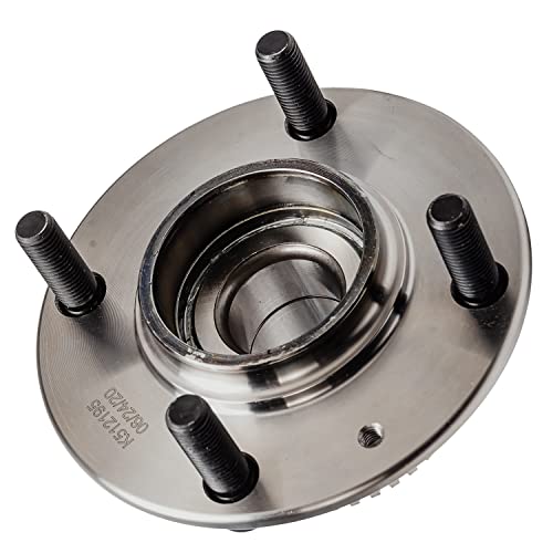 Detroit Axle - 2 Rear Wheel Bearing Hubs for 2001-2006 Hyundai Elantra, 2005-2009 Kia Spectra Spectra5, Wheel Hub Bearings Assembly Set Replacement, Pair Hubs - style: 512195 x2/Pair