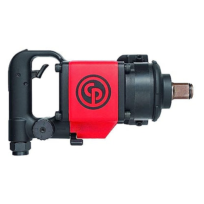 Chicago Pneumatic CP7773D Air Impact Wrench (1 Inch), Air Impact Gun Industrial Repair & Assembly Tool, D-Handle, Twin Hammer, Max Torque Output 1300 ft. lbf/1760 Nm, 6600 RPM - style: Without Extension