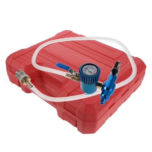 INOOMP Spill Proof Coolant Refill Tool Kit with Vacuum Filling Function for Automotive Radiator Cooling System, Universal Car Cooling System Filling Equipment for Repair and Maintenance