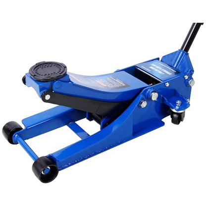 Low Profile Car Jack 4 Ton Portable Floor Hydraulic Jacks 8000 lbs | Heavy-duty steel floor jack with 4-ton capacity, low profile design, lifting range 2.5-20 inches, overload protection va - color: A2