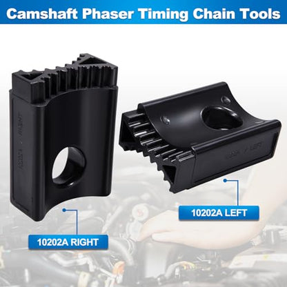 Toolwiz 3.6 Pentastar Timing Tool Kit for Chrysler Dodge Jeep 6 PCS Set | Camshaft Phaser Timing Chain Tools for 2011-2019 Jeep Grand Cherokee Wrangler 10200A+10202+10369A 6 PCS Camshaft Locking Set - size: Camshaft Locking Tool Set