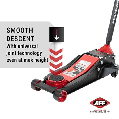 AFF 4 Ton Floor Jack - Low Profile Car Jack with Lightning Lift Hydraulic - Super Duty - style: Super Duty