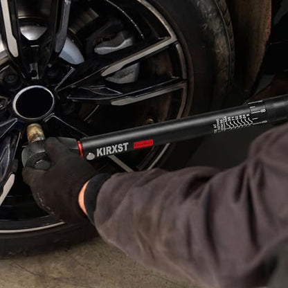 35PCS 1/4" 3/8" 1/2" Drive Click Torque Wrench, 72 Teeth Dual-Direction Adjustable, ±3% Accuracy Click Torque Wrench Set for Car, Motorcycle Maintenance - size: 35Peice